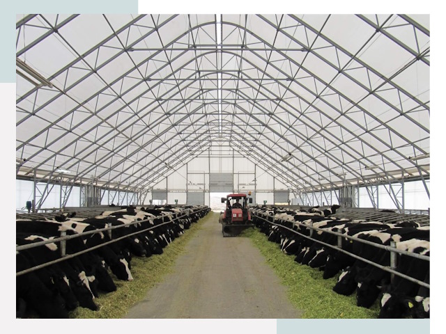 Тентовые коровники в Клинцах от 624 руб. - Надежно и доступно