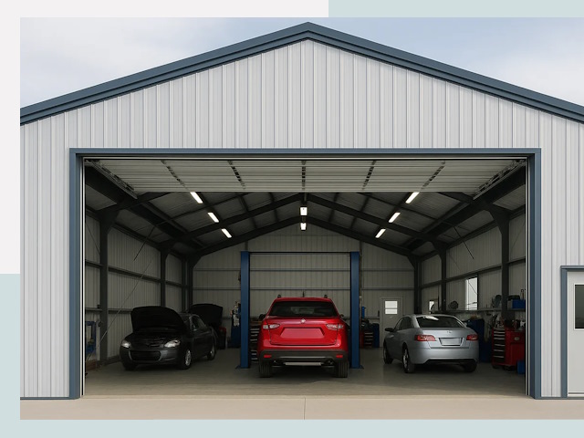 Ангары из сэндвич панелей от 624 руб. в Клинцы