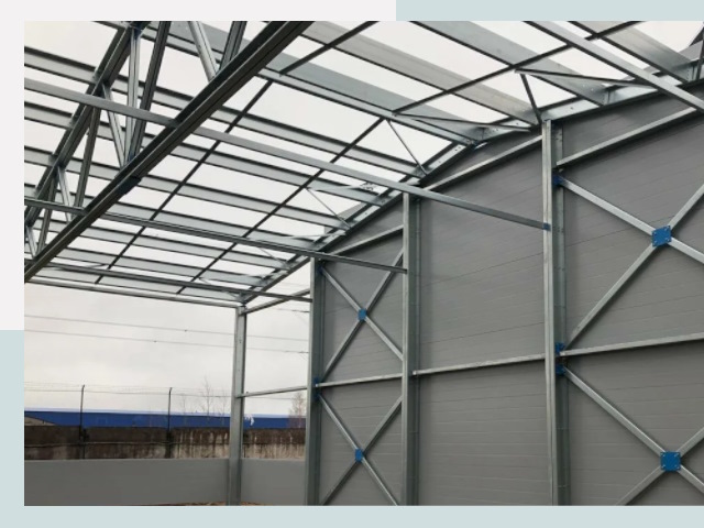 Каркасные ангары от СтальСтрой-Клы по цене от 624 руб.