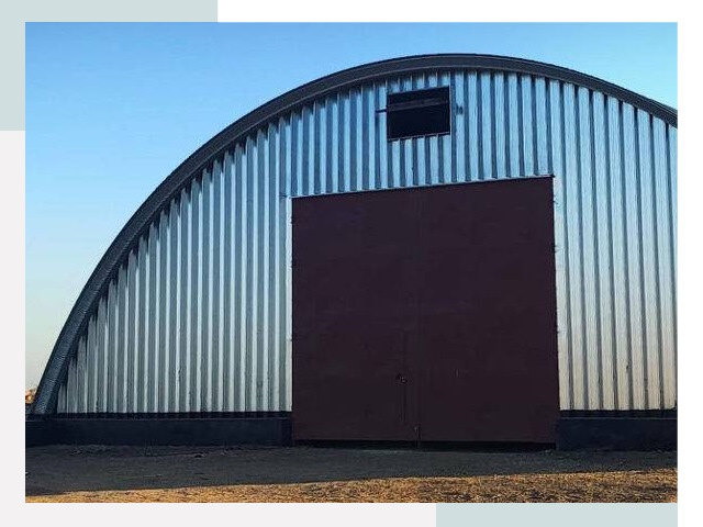 Бескаркасные ангары в Клинцах