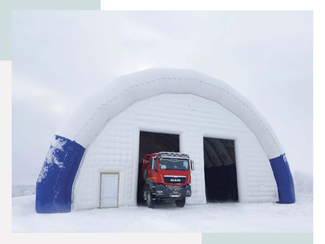 Мобильные ангары в Клинцах