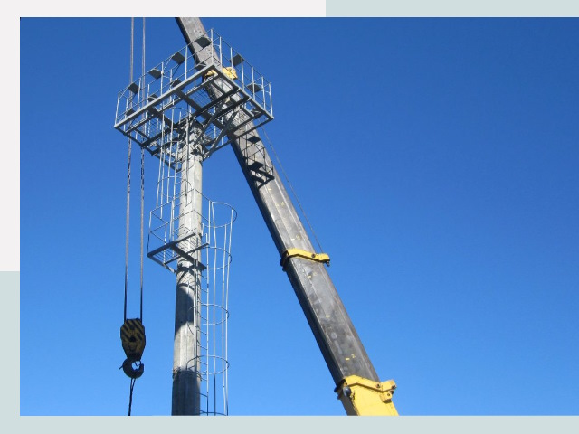 Монтаж осветительных мачт в Клинцы от 624 руб.