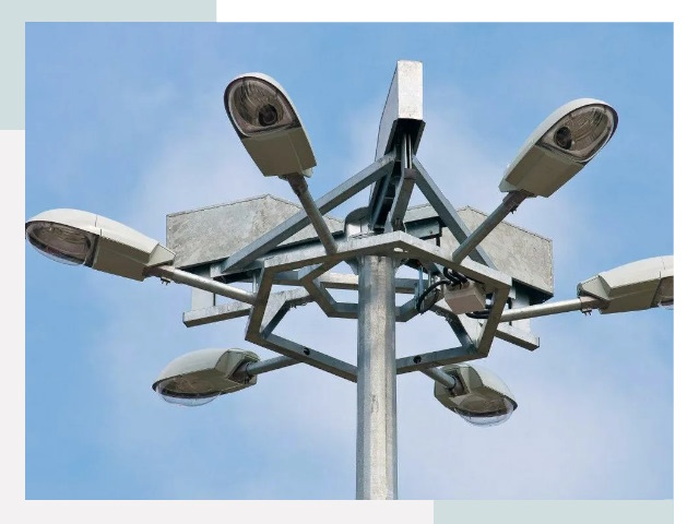 Монтаж осветительных мачт в Клинцах