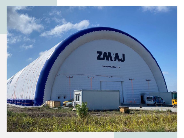 Брендирование ангаров в Клинцах