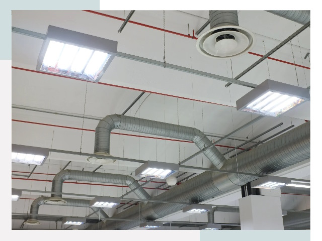 Вентиляция ангаров в Клинцах