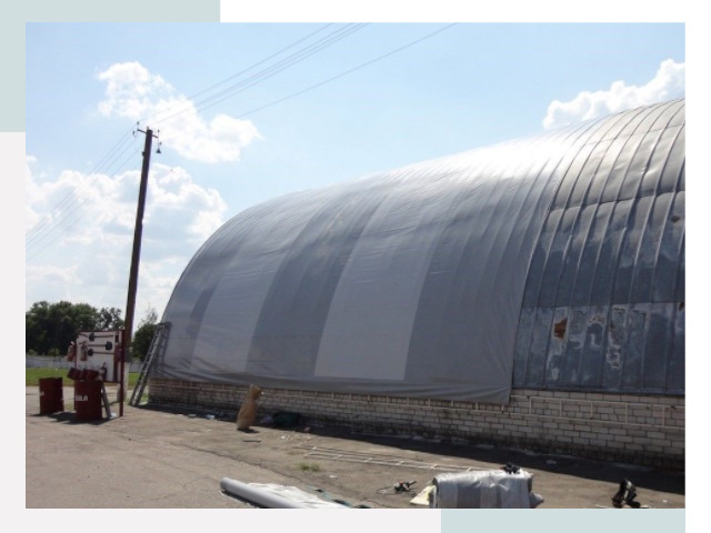 Ремонт ангаров в Клинцах