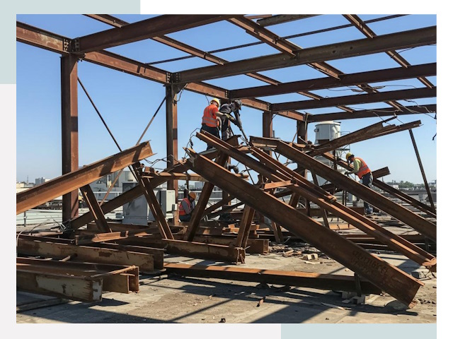 Демонтаж металлоконструкций в Клинцах от 624 руб.