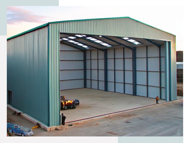 Строительство ангаров в Клинцах