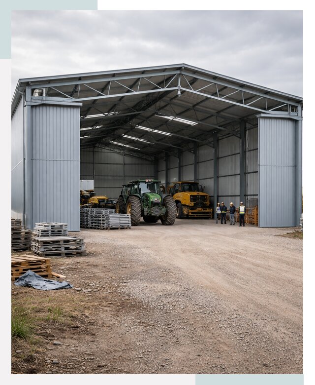 Ангары для сельхозтехники в Клинцах от 20792 р. | СтальСтрой-Клы