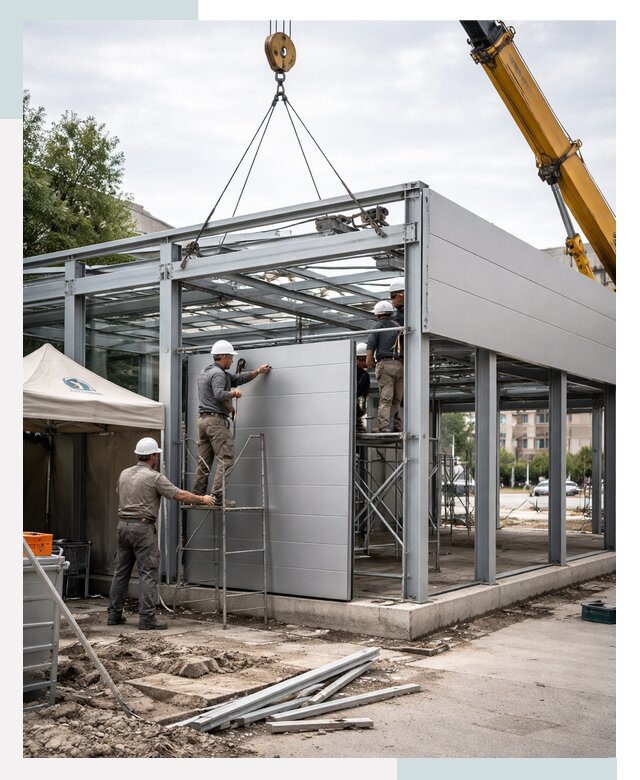 СтальСтрой-Клы: торговый павильон под ключ в Клинцах от 36386 р.