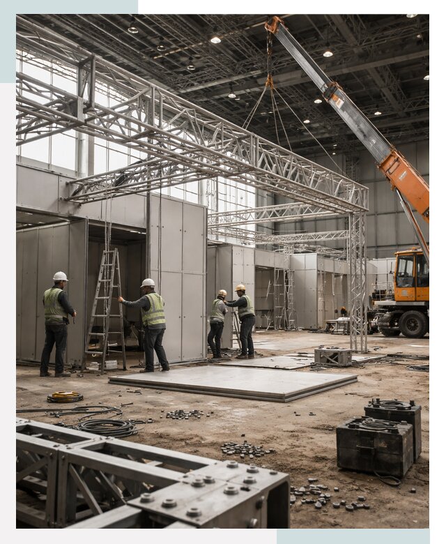 Строительство выставочных павильонов в Клинцах от 36386 р.| СтальСтрой-Клы