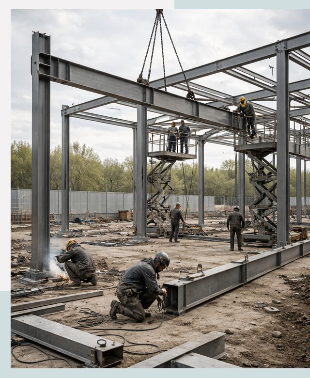 Строительство выставочных павильонов из металлоконструкций в Клинцах